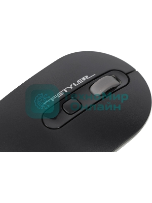 Мышь беспроводная A4Tech Fstyler FG20 серый, 2000 dpi, радиоканал, USB, кнопки - 4