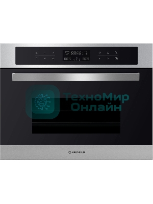 Шкаф духовой электрический с функцией СВЧ Maunfeld MCMO.44.9S, встраиваемый
