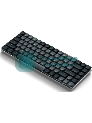 Клавиатура Satechi SM1 Slim Dark гибридная, USB Type-A, Bluetooth, радиоканал, чёрный
