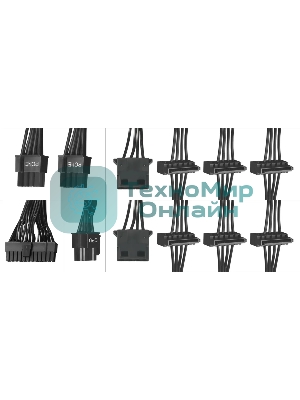 Блок питания Bloody BD-PS500W, 500Вт, 80 PLUS белый, 120мм,черный