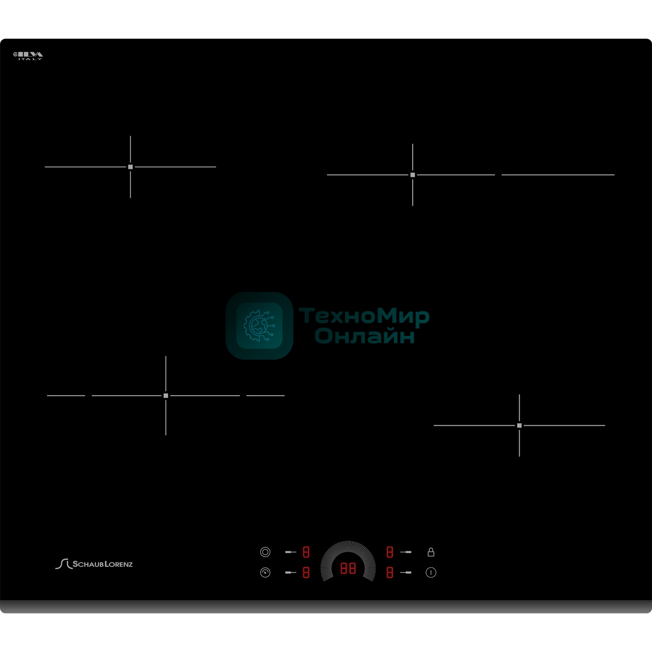 Электрическая варочная панель Schaub Lorenz SLK CY 62 H1 черный