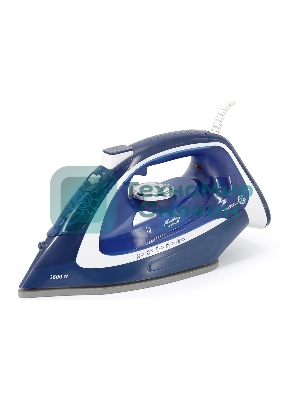 Утюг Atlanta ATH-5578 синий/белый, 2800 Вт, 38 г/мин, 94 г/мин, 340 мл