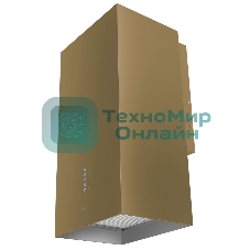 Вытяжка пристенная островная Maunfeld Bath 402 золотой, 40 см, 1150 куб. м/ч, 52 дБ