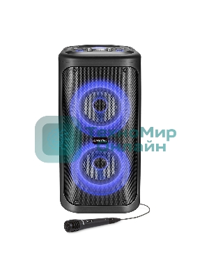Акустическая система 2.1 Smartbuy MY DISCO, 50Вт, Bluetooth, MP3, FM, RGb подсветка Диско, микрофон