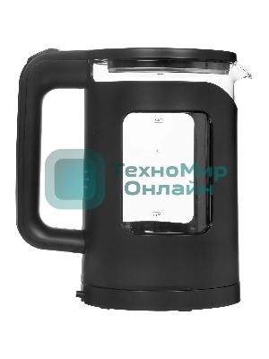 Чайник электрический BQ KT2000G черный. Мощность: 1500 Вт, Максимальный объем: 1.5 л