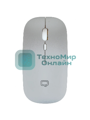 Комплект клавиатура+мышь Qumo Paragon K15/M21 беспроводной, USB, 1600 DPI, белый