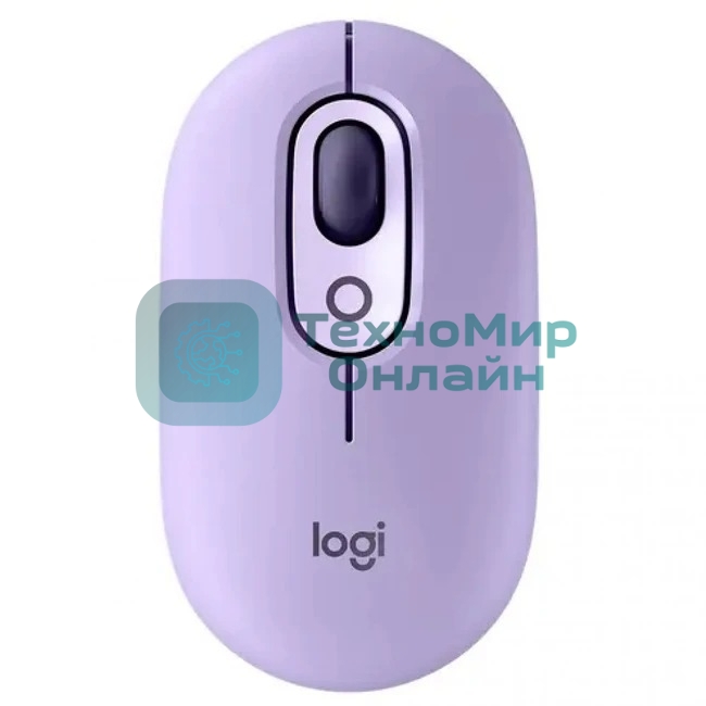 Мышь беспроводная Logitech POP MOUSE, purple (910-006422)