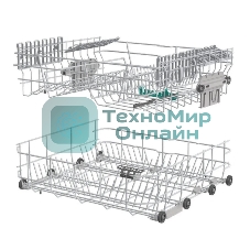 Посудомоечная машина Gorenje GS642E90X, серебристая, 59.9 см, 13 компл., 47 дБ, класс A++