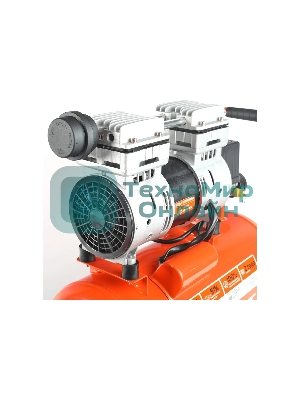 Компрессор Patriot WO 24-160 525306375 Безмасляный; Мощн. 1,1 кВт; Напр. 230В Об. двиг.: 2850 об/мин; Производительность: 160 л/мин; Объем ресивера: 24 л; Давление: 8 бар