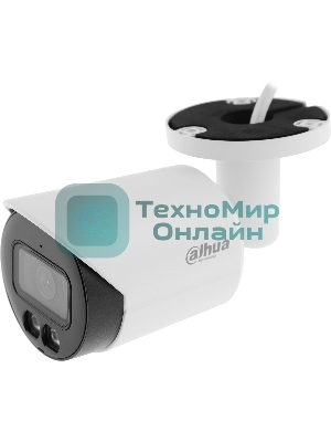 Видеокамера Dahua DH-IPC-HFW2449SP-S-IL-0360B уличная цилиндрическая IP-видеокамера 4Мп 1/2.7” CMOS объектив 3.6мм