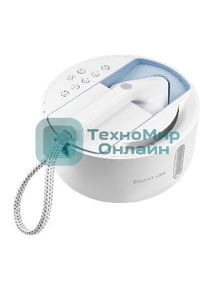 Отпариватель Galaxy GL 6287 небесный, 2500 Вт, 45 г/мин, 600 мл