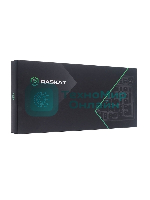 Клавиатура Raskat KM005 проводная, USB Type-A, чёрный/серый