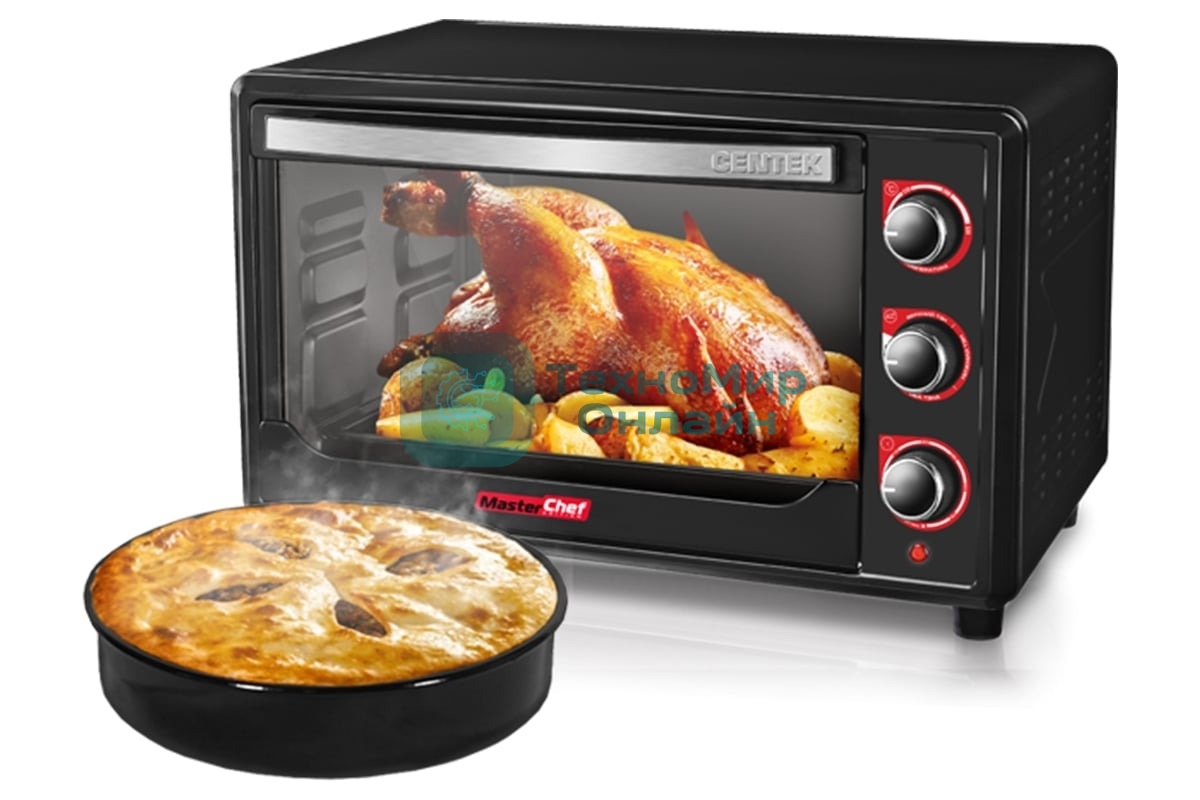 Мини-печь Centek CT-1538-50 BLACK