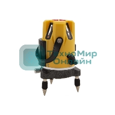 Лазерный уровень Denzel LX3, 10м, ±0,3мм/1м, 635нм, 35070