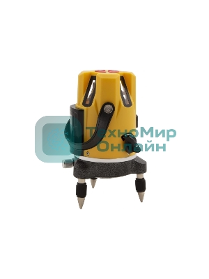 Лазерный уровень Denzel LX3, 10м, ±0,3мм/1м, 635нм, 35070