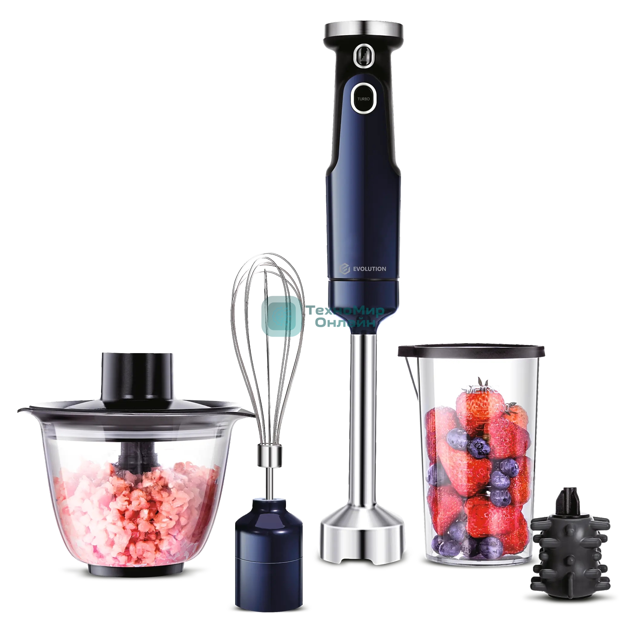 Блендер EVOLUTION HBS-0651 Blue