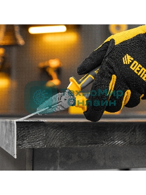 Плоскогубцы комбинированные Denzel 165 мм, трехкомпонентные рукоятки