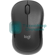 Мышь беспроводная Logitech M220 SILENT черный/серый, 1000 dpi, радиоканал, USB, кнопки - 3