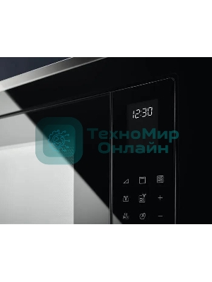 Встраиваемая микроволновая печь Electrolux LMS4253TMX/с грилем, объем 25 л., высота 390 мм, черный/нерж. Сталь