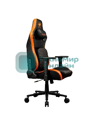 Кресло Cougar Defensor черный, экокожа