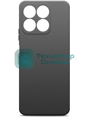 Чехол (клип-кейс) BoraSCO для Honor X8a черный