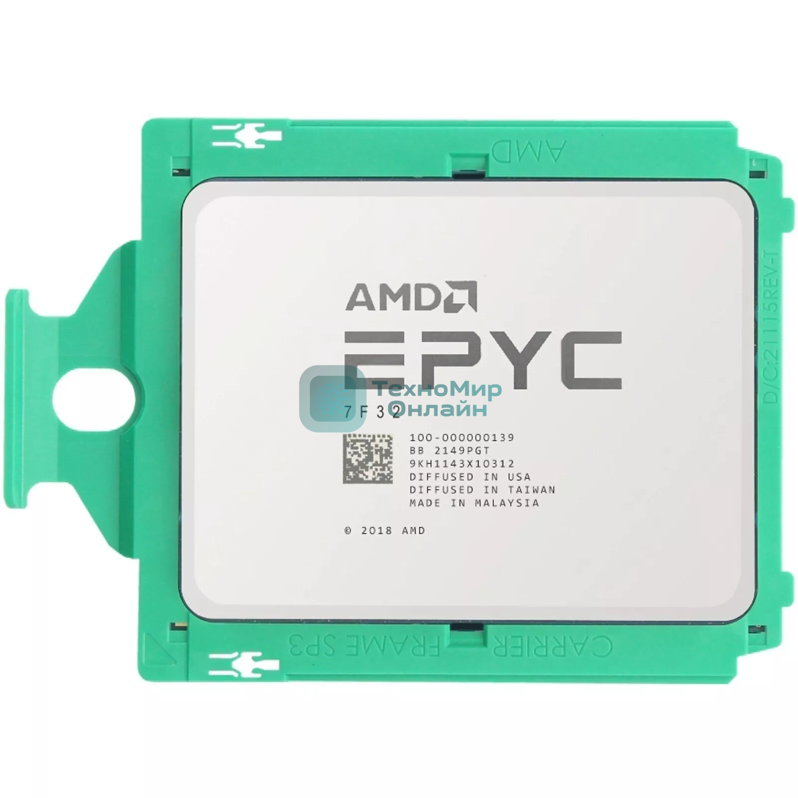 Процессор AMD EPYC 7F32 Soc-SP3 3.7GHz OEM
