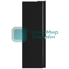 Холодильник Maunfeld MFF183NFBE черный трехкамерный 270/135л морозилка снизу, NoFrost, Side by Side