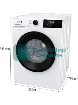 Стиральная машина Gorenje W1NHPI60SCSIRV белый загр. фронтальная макс.: 6 кг 1400об/мин класс: А