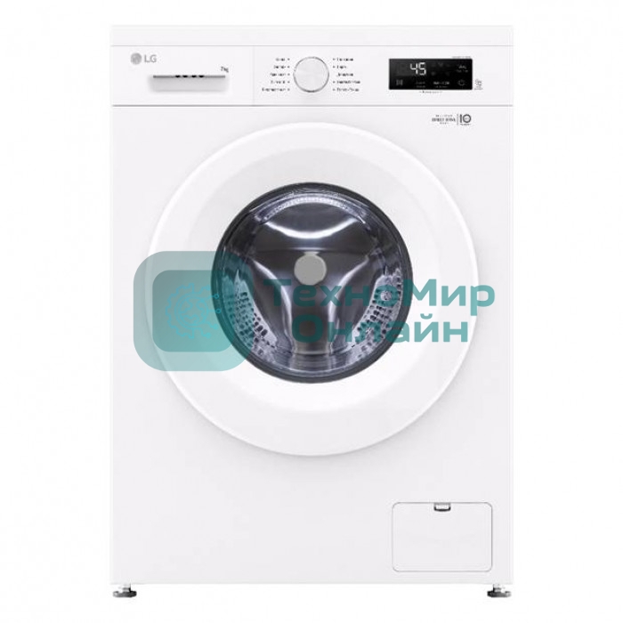 Стиральная машина LG F2Y1NS3W белый, загрузка фронтальная 6 кг, 1200 об/мин., класс: А