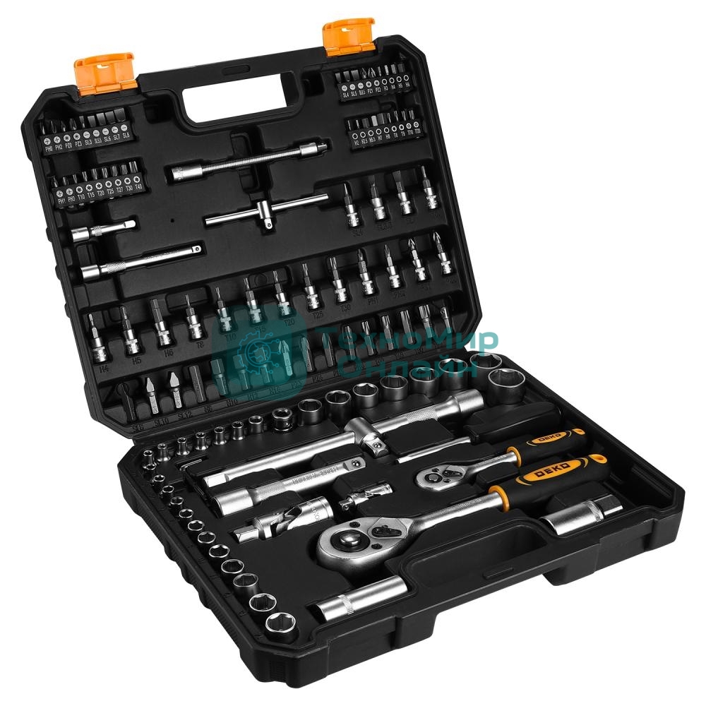 Набор инструментов для авто в кейсе DEKO DKMT112