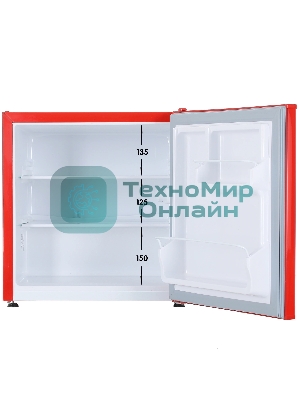 Холодильник NORD NR 506 R красный однокамерный 59 л, капельная система