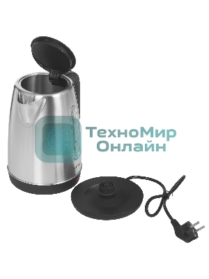 Чайник электрический Delta Lux DE-1015 черный