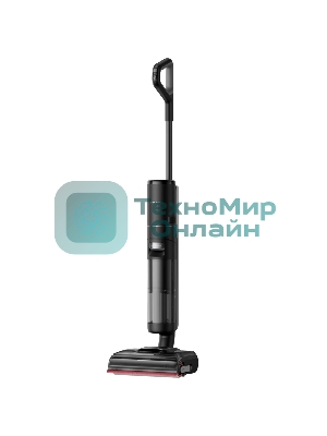 Пылесос вертикальный Dreame Wet and Dry Vacuum H15S черный, питание от аккумулятора, 400 Вт, уборка сухая/влажная, пылесборник 0,7 л