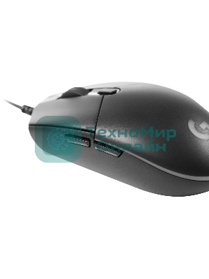 Мышь проводная Logitech G102 LIGHTSYNC черный, 8000 dpi, USB, кнопки - 6