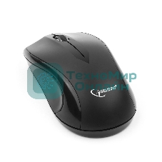 Мышь беспроводная Gembird MUSW-320 черный, 1000 dpi, радиоканал, USB, кнопки - 3