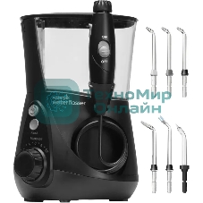 Ирригатор Waterpik WP-662 черный, от сети, 650 мл, 10 режимов