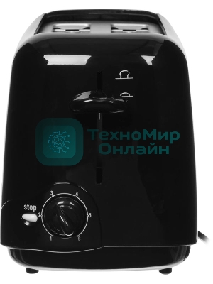 Тостер Moulinex TT1102 черный, 850 Вт, 2 слота