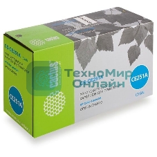 Картридж лазерный Cactus CS-CE251A голубой (7000 стр.) для HP Сolor LaserJet CP3525/CM3530