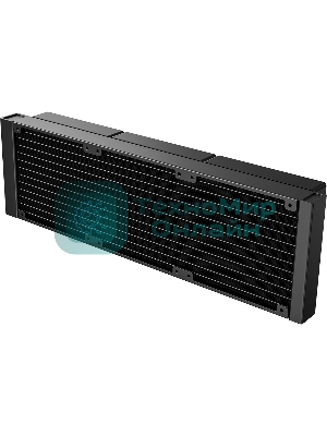 Система жидкостного охлаждения ID-Cooling FX360 LCD ARGb Soc-AM5/AM4/1200/1700/1851 черный 4-pin 27.2dB Al+Cu LCD 350W Ret