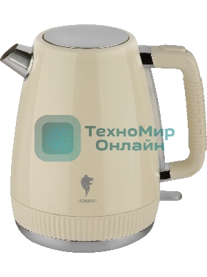 Чайник электрический LEONORD LE-1546 1.7 л, бежевый (111160)