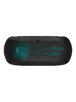 Радиочасы Soundmax SM-1562U (черный с зеленым)