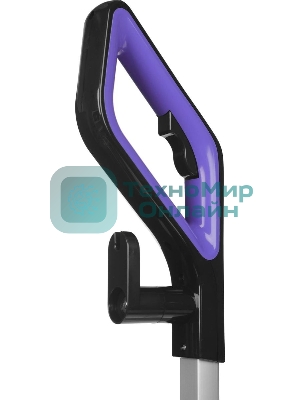 Пылесос вертикальный паровой Kitfort KT-575-1 черный, питание питание от сети, 1600 Вт, уборка влажная/паром/сухая, пылесборник 1.1 л