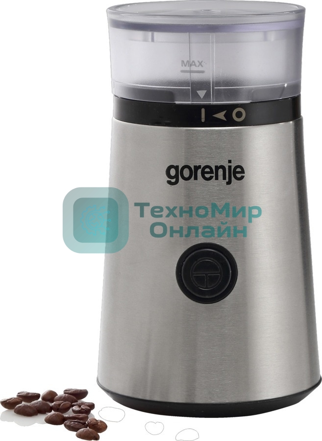 Кофемолка Gorenje SMK150E 150Вт сист.помол.:одинарный нож вместим.:60гр серебристый