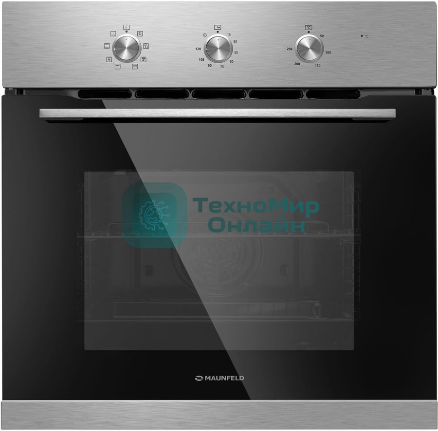 Шкаф духовой электрический Maunfeld MEOC708PS, встраиваемый