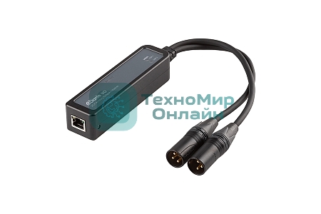 Конвертер INTREND ITDAN-XR2 приемник Dante - аналог, 2 канала, XLR
