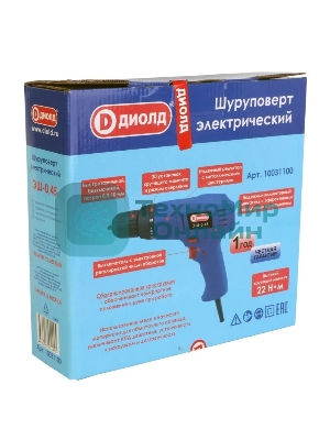Дрель-шуруповерт ДИОЛД ЭШ-0,45, 450 Вт, 2Нм, щеточный