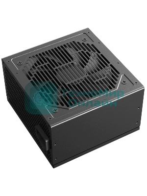 Блок питания PCCOOLER KF650, 650W 80 PLUS White (ATX, ATX 2.4, Non-modular, 1x24(20+4)pin 550мм, 1xCPU*2 8(4+4)pin 610+150мм, 2xPCIe 8(6+2)pin 510мм, 2xSATA*3+MOLEX4pin*1 450+150+150+150мм, Active, 120x120мм, 140x150x86мм, APFC, OVP, SCP, OPP (140-160%, 2ms delay))