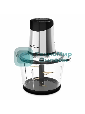 Измельчитель электрический Pullman PL-320, 1000Вт, 6 лезвий, стеклянная чаша 3 л