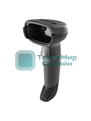 Сканер штрих-кода ручной Zebra DS2208 с подставкой, 2D имидж, проводной, 762 мм/сек, USB, черный