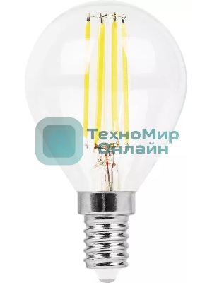 Лампа светодиодная Feron LB-61 5W 230V E14 2700K